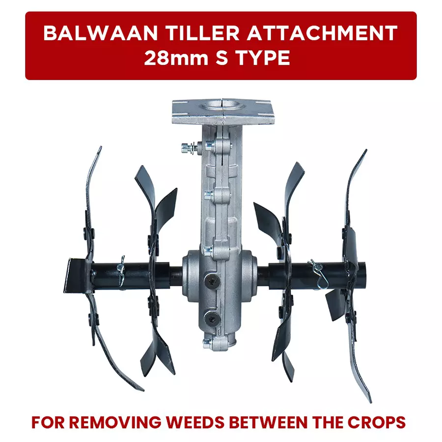 BALWAN TILLER ATTACHMENT 28MM S TYPE
