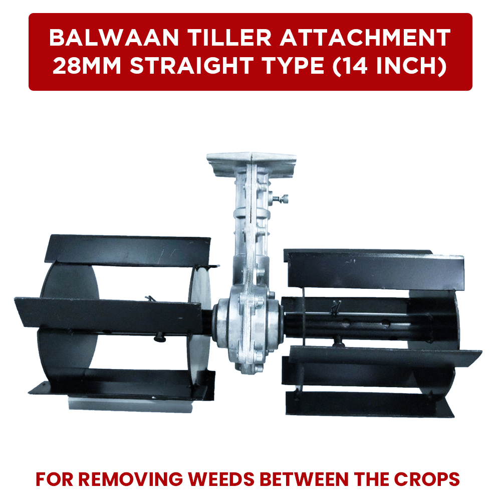 BALWAN TILLER ATTACHMENT 28MM STRAIGHT TYPE