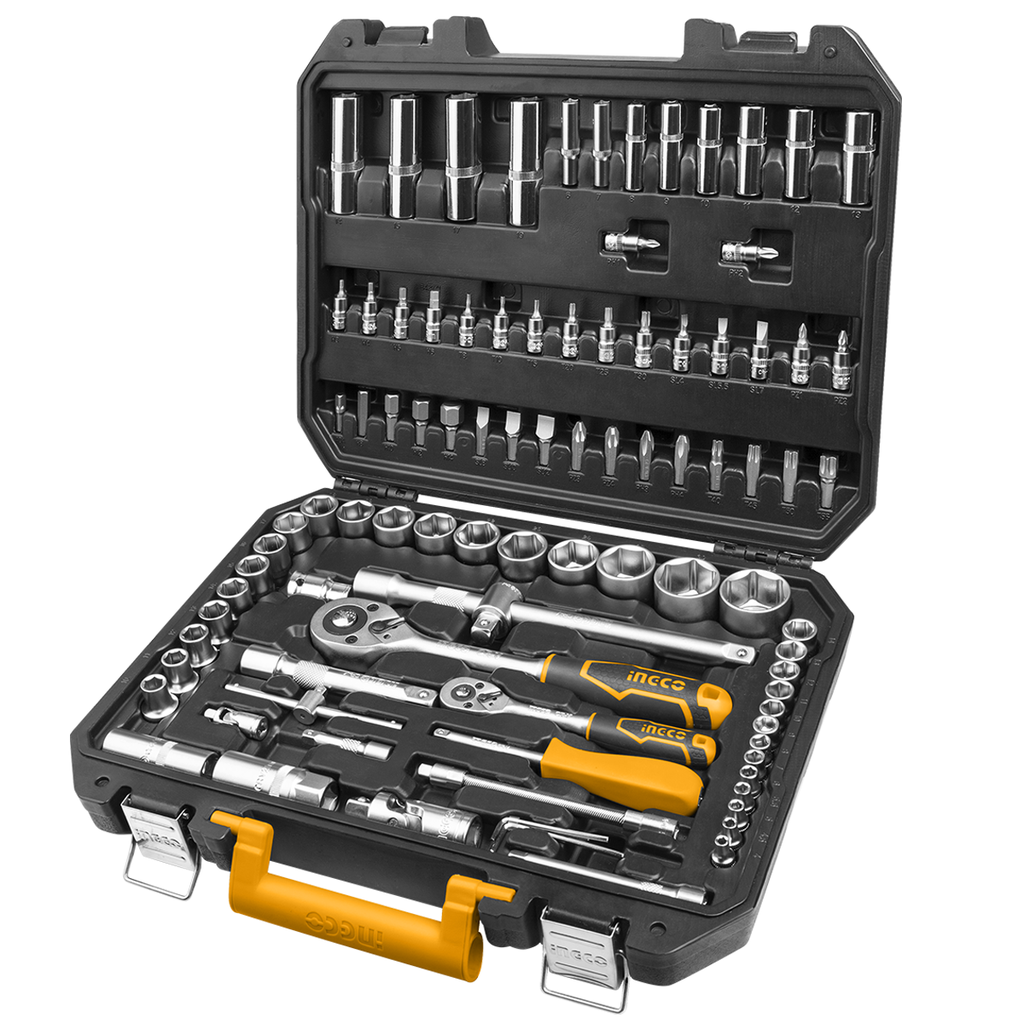 94PCS 1/4" & 1/2" SOCKET SET INGCO (HKTS42941)