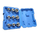 9PCS E-SOCKET SET 1/2" DE NEERS