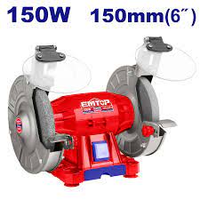 BENCH GRINDER 150W 6" EMTOP (EBGR61501)