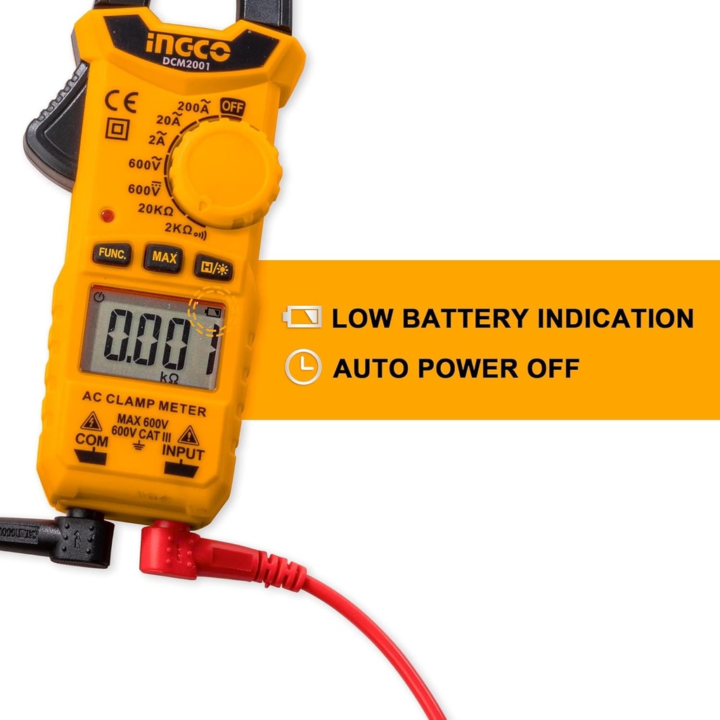 AC CLAMP METER INGCO (DCM2001)