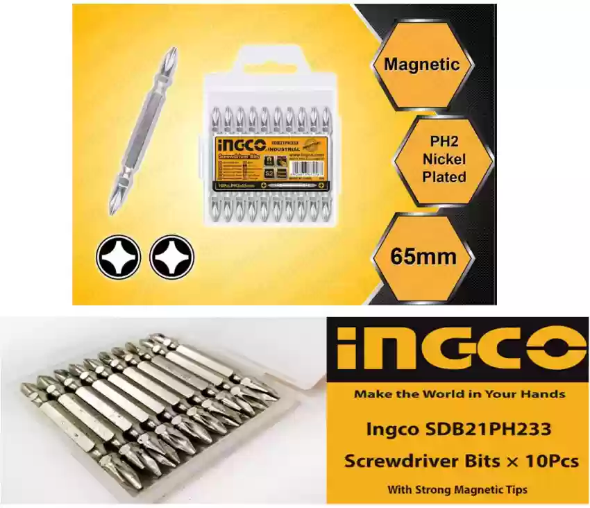 BOTH SIDE STAR SCREWDRIVER BITS (SDB21PH233)