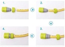 CAZAR QUICK CONNECTOR GREEN