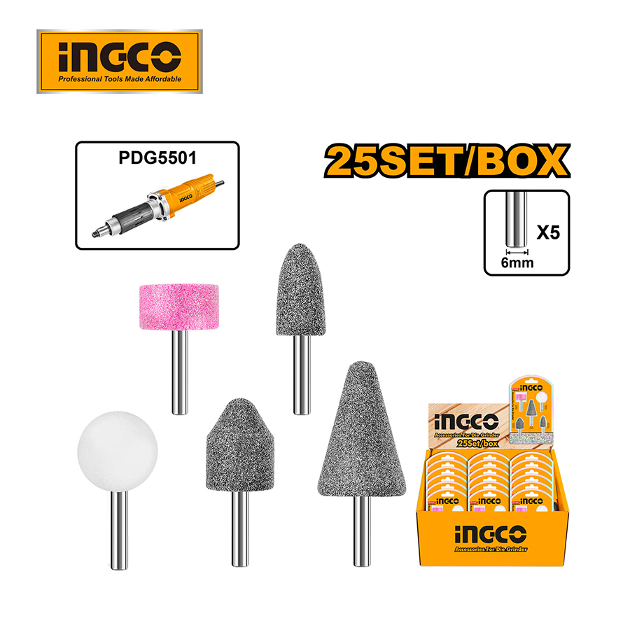 ACCESSORIES FOR DIE GRINDER INGCO (AKB0502)