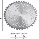 CIRLULAR SAW BLADE FOR BRUSH CUTTER