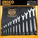 COMBINATION SPANNER SET 6-32MM INGCO (HKSPA1143)