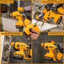 CORDLESS  ROTARY HAMMER INGCO (CRHLI2201)