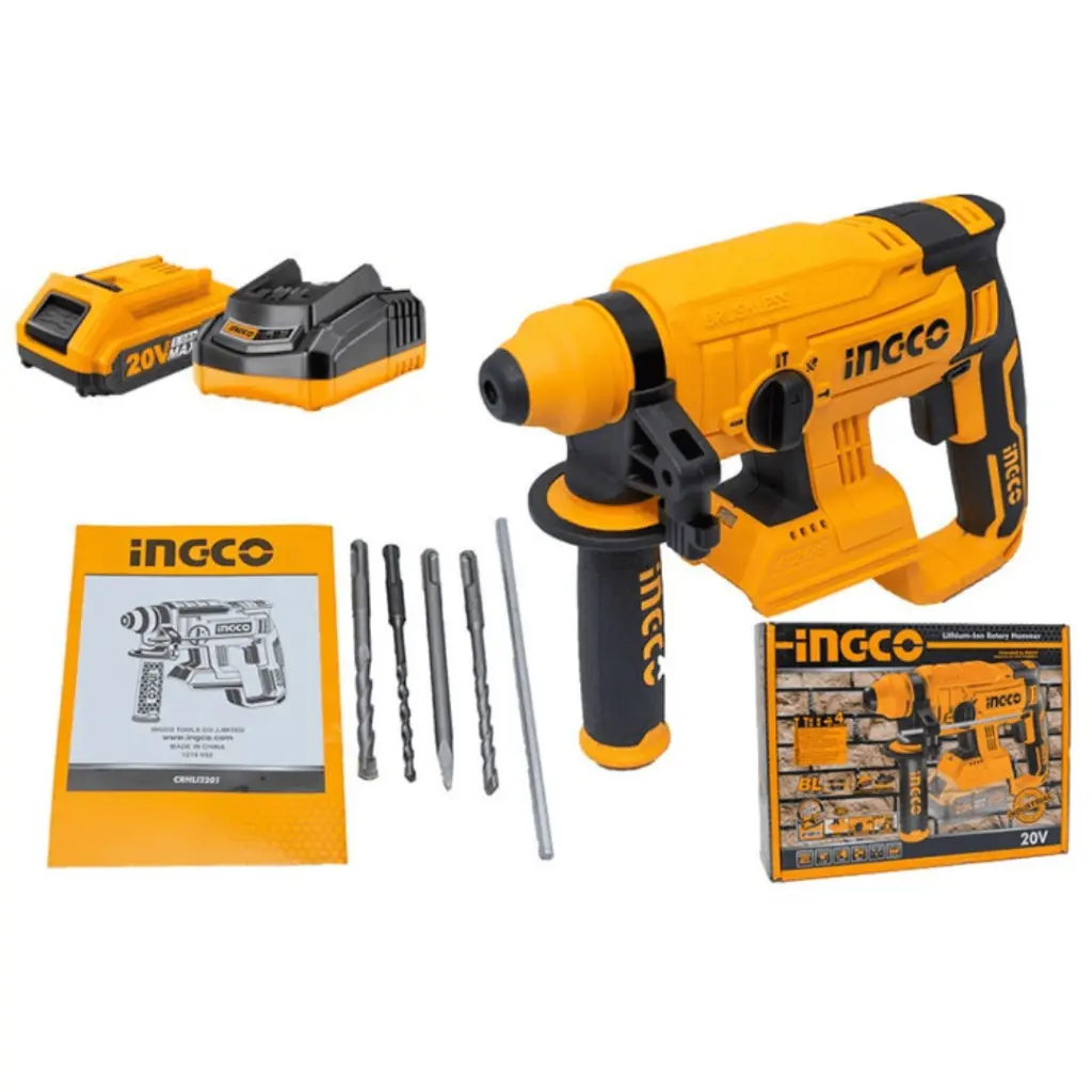 CORDLESS  ROTARY HAMMER INGCO (CRHLI2201)