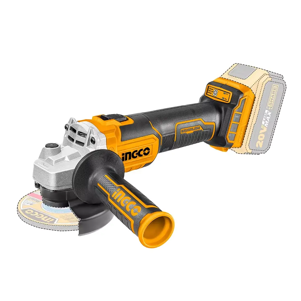 CORDLESS ANGLE GRINDER 4" 4AH INGCO (CAGLI2210031)