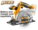 CORDLESS CIRCULAR SAW 20W INGCO (CSLI1401)
