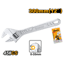 ADJUSTABLE WRENCH 12" INGCO (HADW131122)