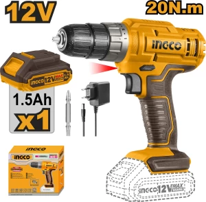 CORDLESS DRILL 12V INGCO (CDLI1221)