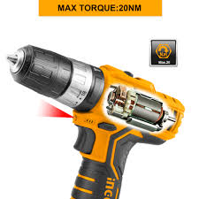 CORDLESS DRILL 12V SET INGCO (COSLI24011)