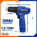 CORDLESS DRILL 12V WADFOW (WCDS510)