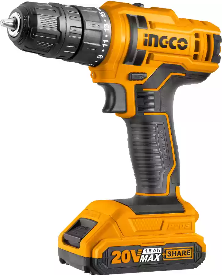 CORDLESS DRILL 20V INGCO (CDLI20051)