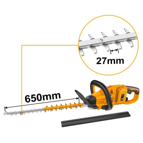 CORDLESS HEDGE TRIMMER 20V INGCO (CHTLI20461)