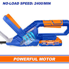 CORDLESS HEDGE TRIMMER 20V WADFOW (WLY546)