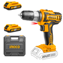 CORDLESS IMPACT DRILL 20V INGCO (CIDLI200215)