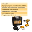 CORDLESS IMPACT DRILL 20V INGCO (CIDLI200215)