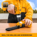 CORDLESS IMPACT DRILL 12V INGCO (CIDLI1232)