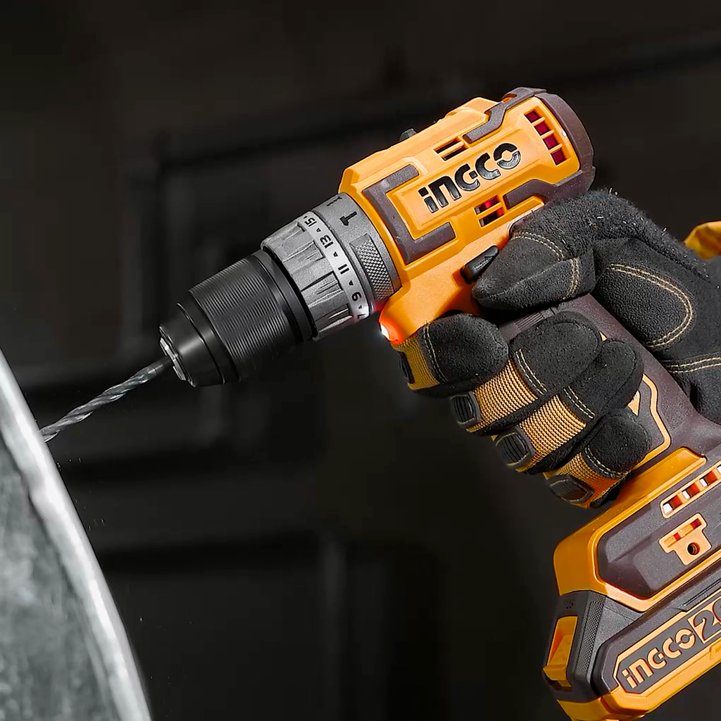 CORDLESS IMPACT DRILL BRUSHLESS INGCO (CIDLI20508)