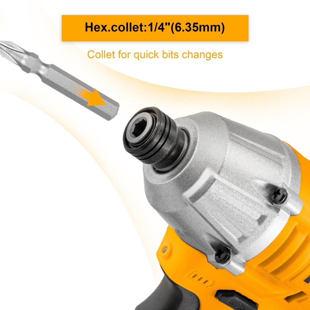 CORDLESS IMPACT DRIVER 12V (CIRLI1201)