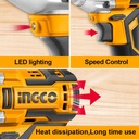 CORDLESS IMPACT WRENCH 300NM INGCO (CIWLI2001)
