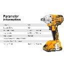 CORDLESS IMPACT WRENCH 300NM INGCO (CIWLI2038)