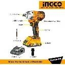 CORDLESS IMPACT WRENCH COMBO SET INGCO (COSLI23011)