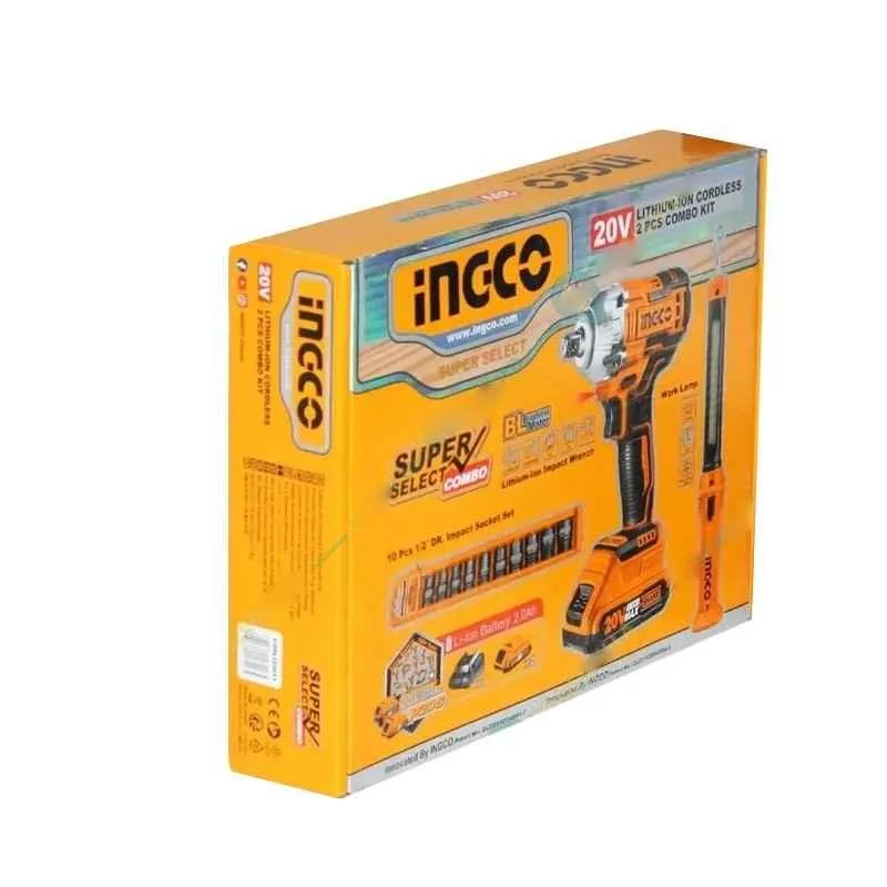 CORDLESS IMPACT WRENCH COMBO SET INGCO (COSLI23011)