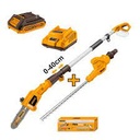 CORDLESS POLE SAW WITH HEDGE TRIMMER (CPTS201681)