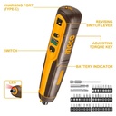 CORDLESS SCREWDRIVER 4V INGCO (CSDLI04062)