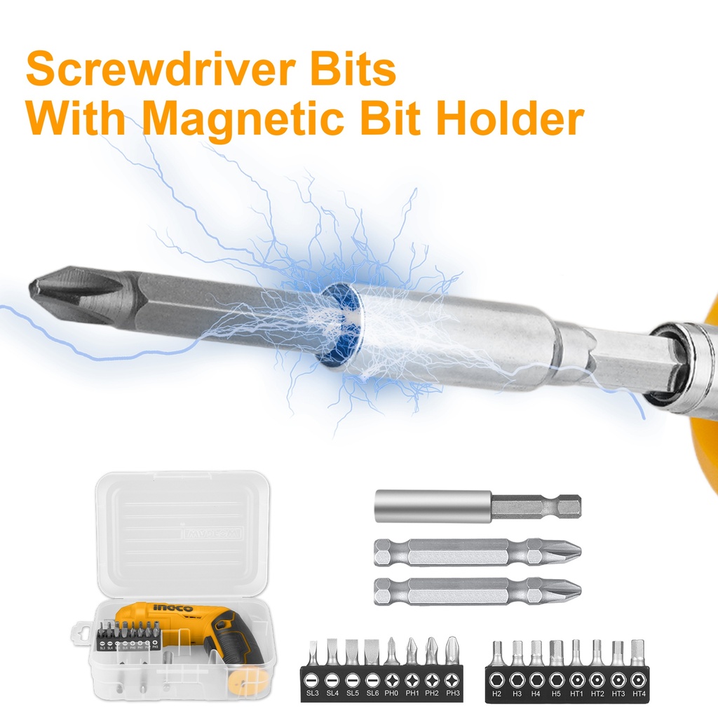 CORDLESS SCREWDRIVER 4V INGCO (CSDLI0442)