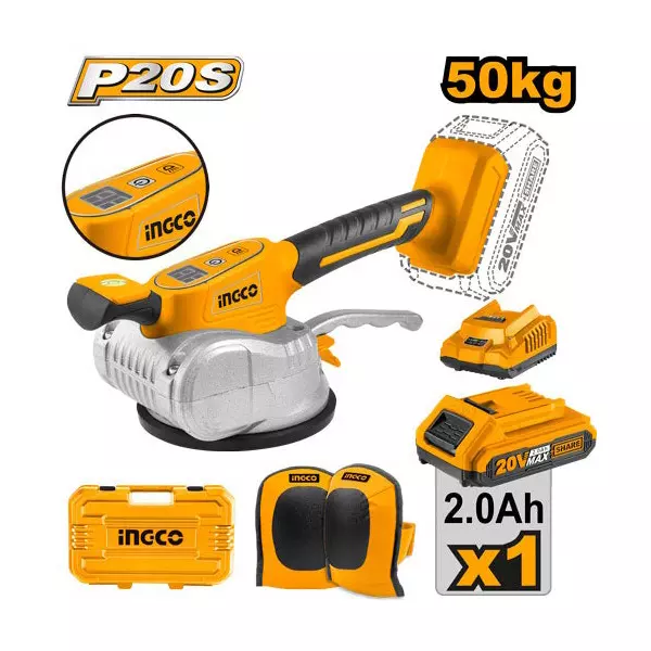 CORDLESS TILE VIBRATOR 20V INGCO (CTVLI20101)