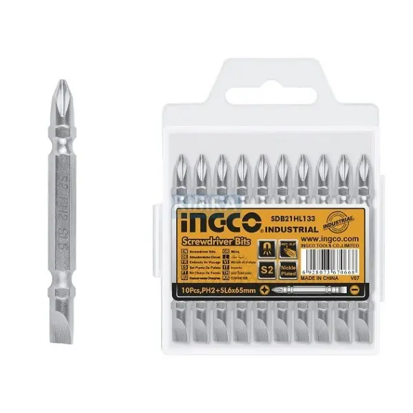 10 PCS SCREWDRIVER BITS SET INGCO (SDB21HL133)-3.webp