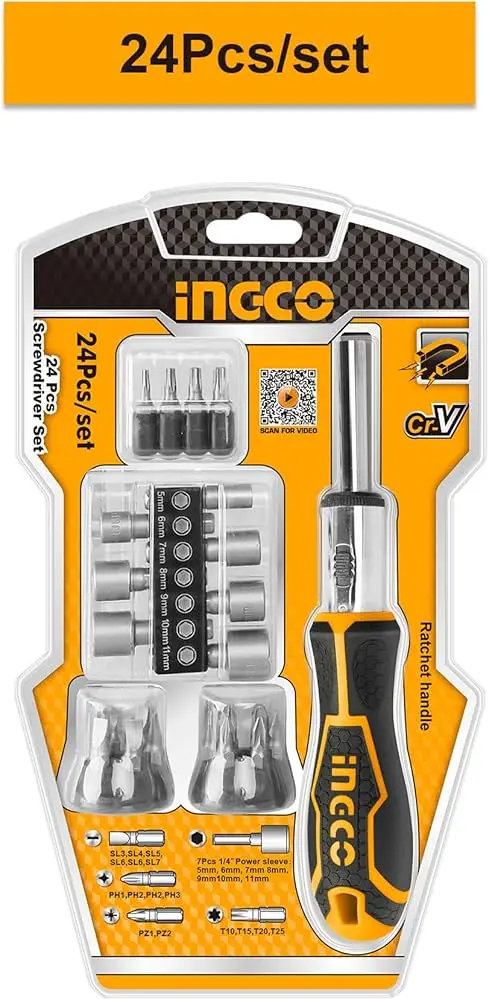 24PCS SCREWDRIVER SET INGCO (HKSDB0248)-2.webp