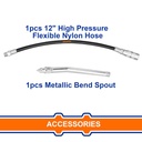 AIR GREASE GUN 400CC WADFOW (WGG4540)