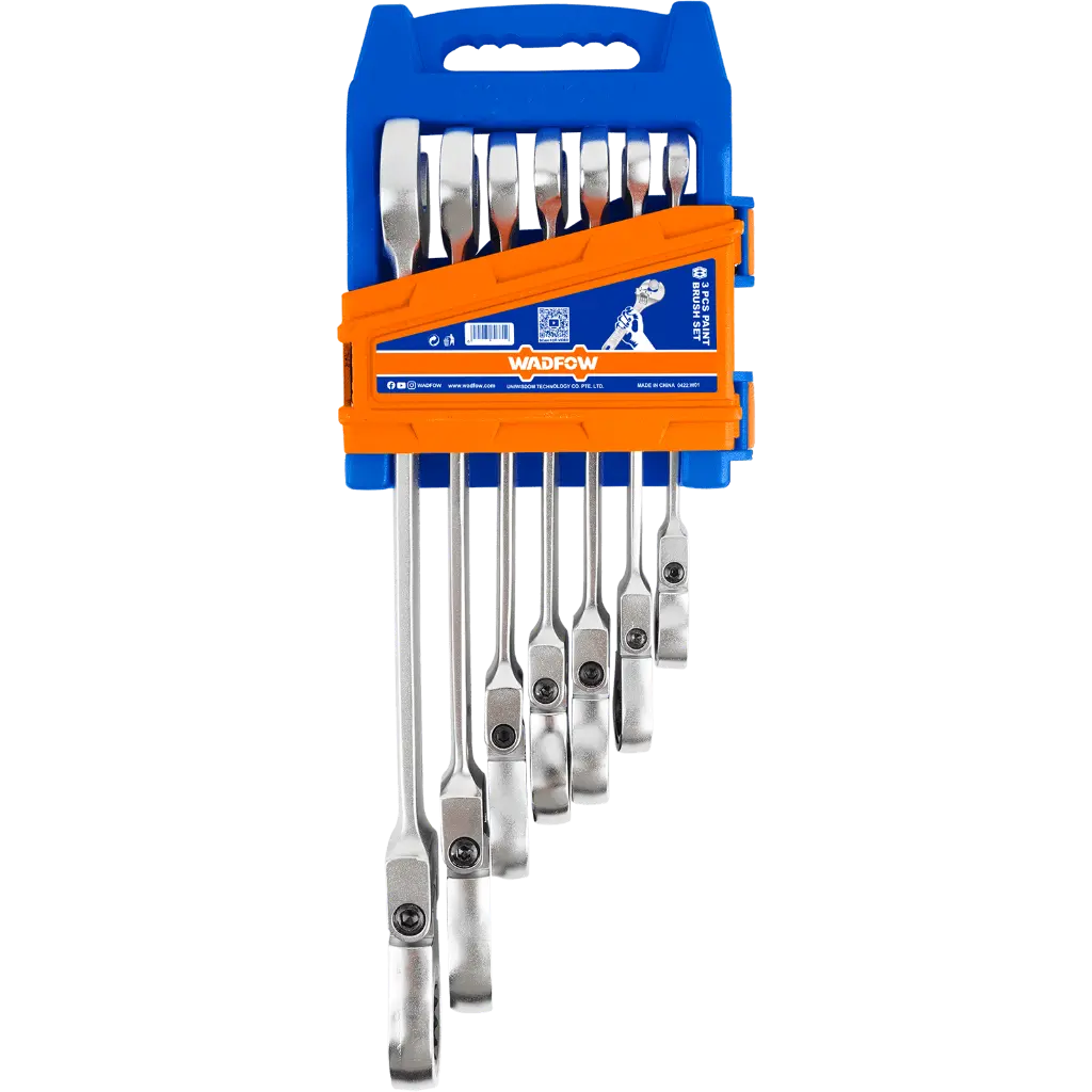 7 PCS FLEXIBLE RATCHET SPANNER SET WADFOW (WSP5207)-22.webp