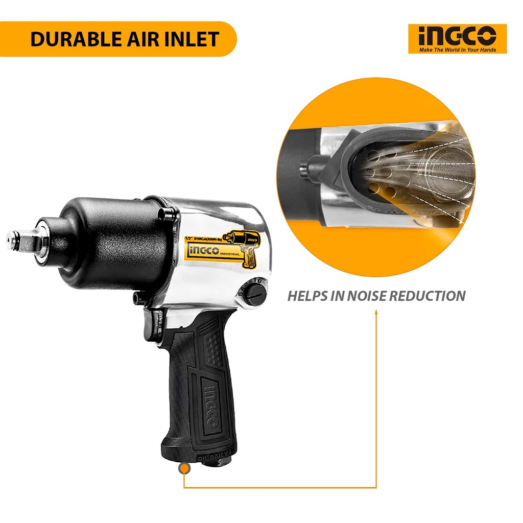 AIR IMPACT WRENCH 12.5MM 7000 RPM (AIW12562)