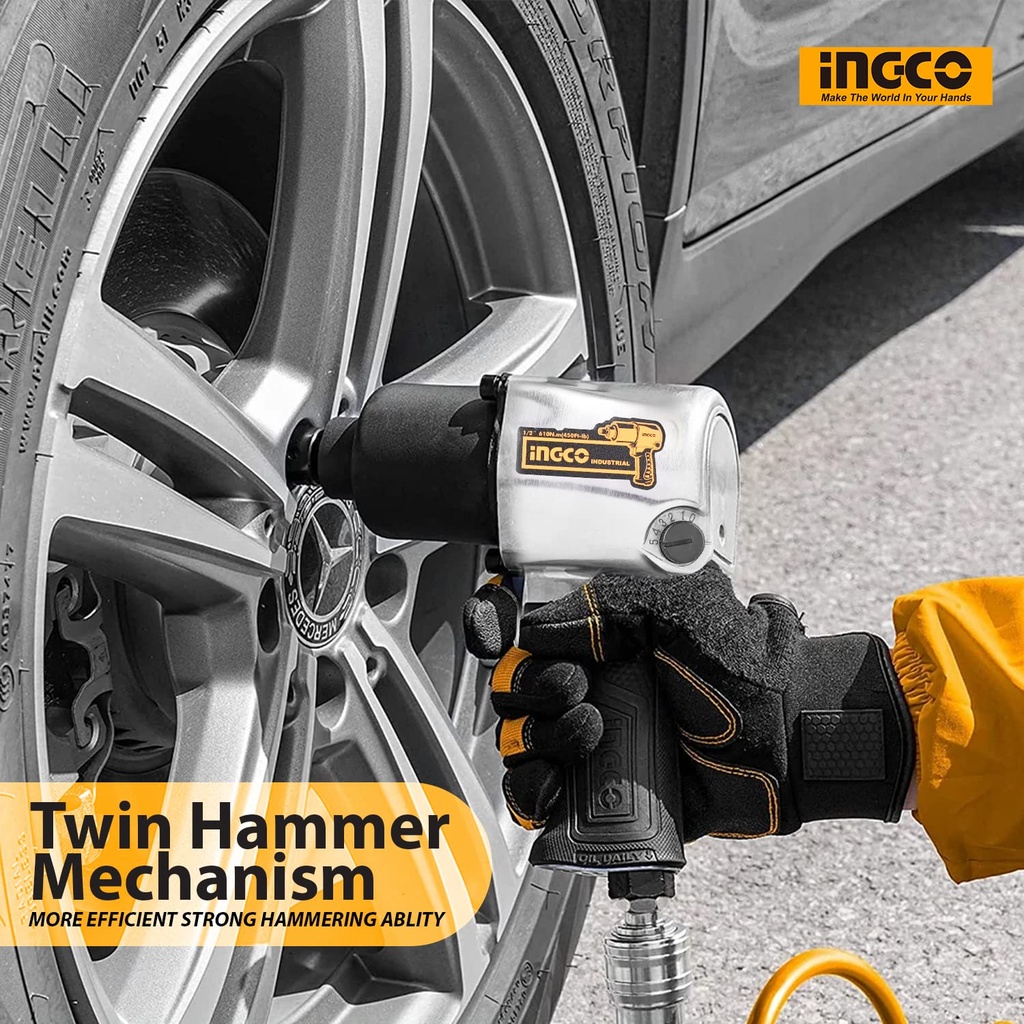 AIR IMPACT WRENCH 12.5MM 7000 RPM (AIW12562)