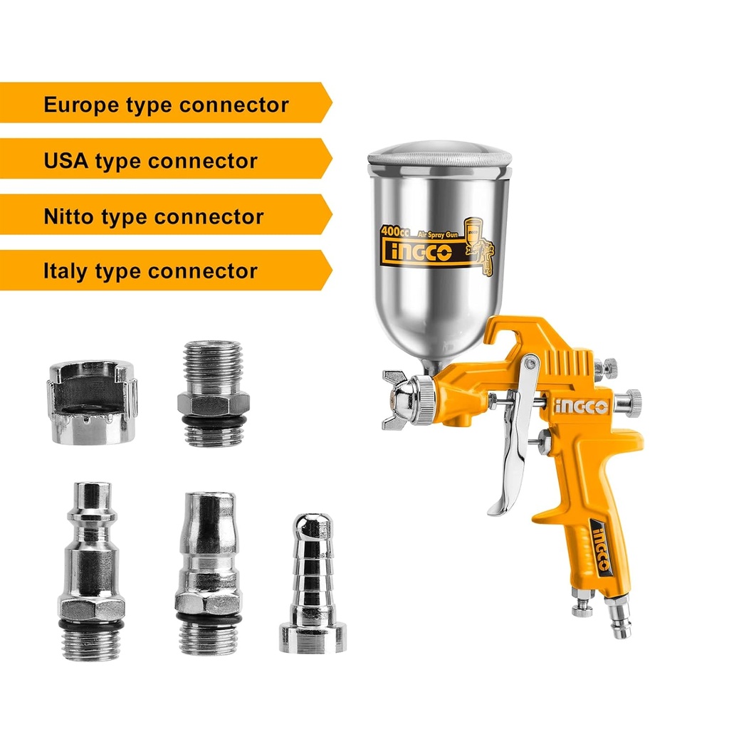 AIR SPRAY GUN 400CC INGCO (ASG4042)