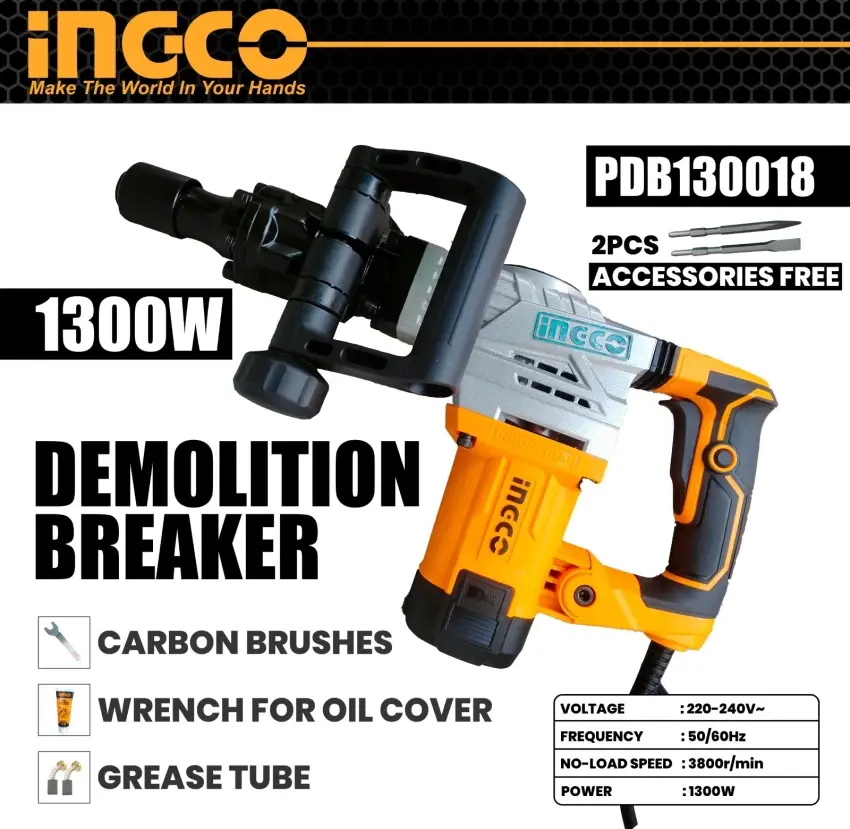 DEMOLITION BREAKER 1300W 7KG INGCO (PDB130018)3.webp