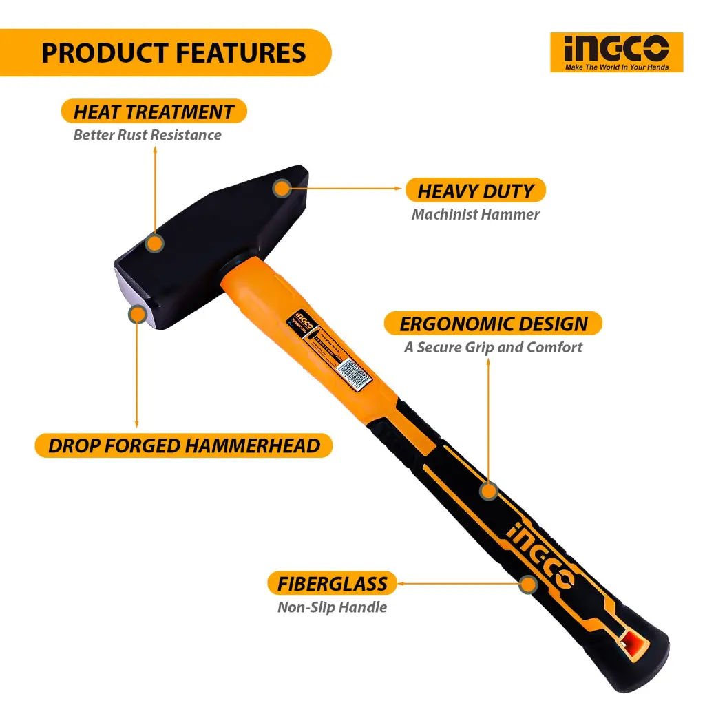 MACHINIST HAMMER 1KG INGCO (HMH881000)-44.webp