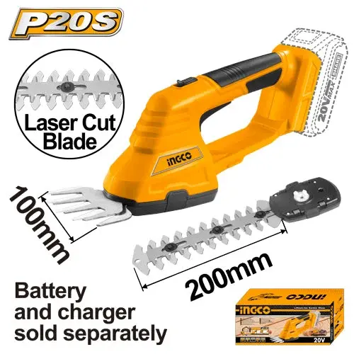 CORDLESS GARDEN SHEAR 20V INGCO (CSTLI2001).webp