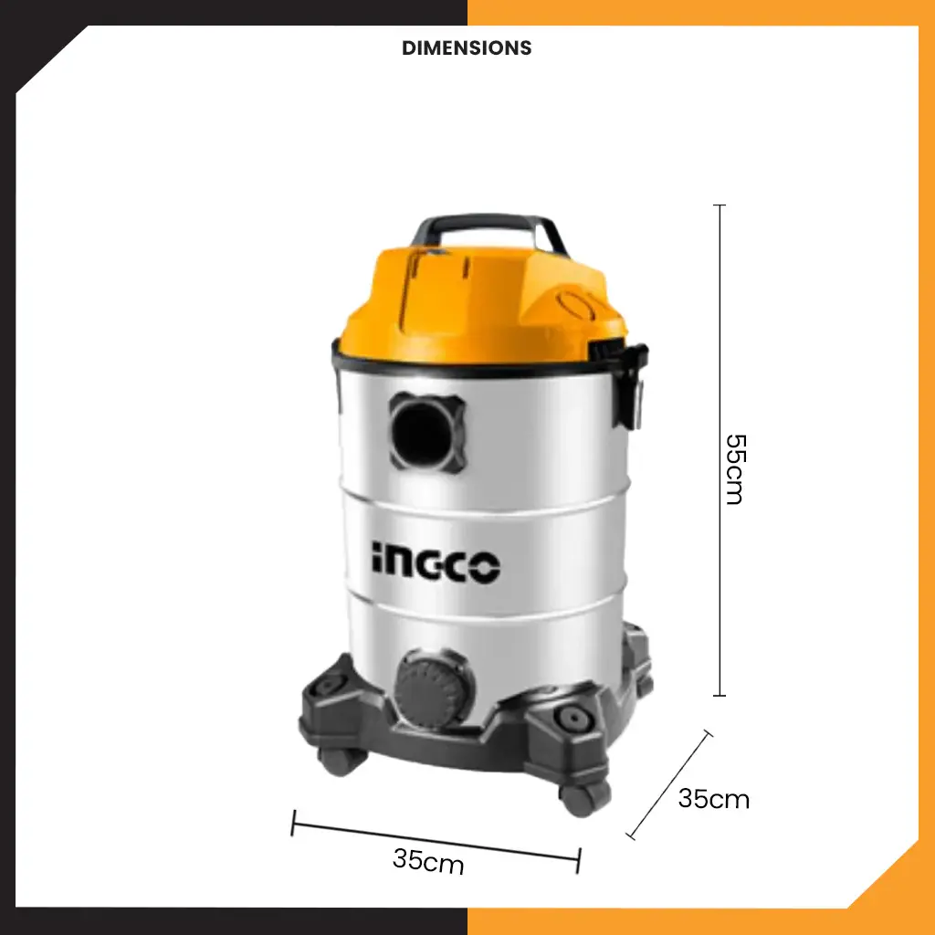VACCUM CLEANER 30LTR 1300W INGCO (VC13301)-11.webp