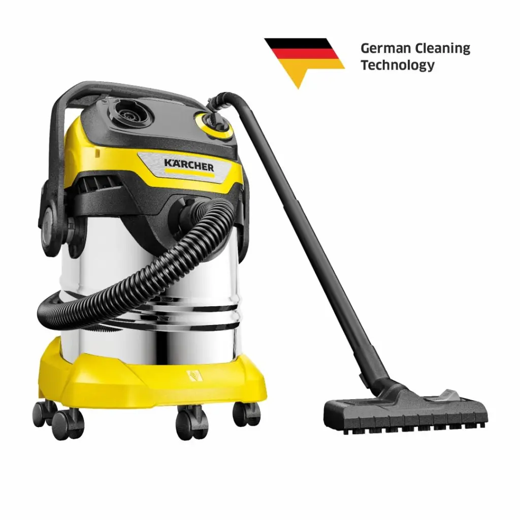 VACCUM CLEANER STEEL BODY 25LTR 1100W KARCHER (WD5)-2.webp