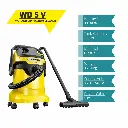 VACCUM CLEANER FIBRE BODY 25LTR 1100W KARCHER (WD5)-33.webp