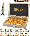 INGCO 8MM ROUTER BITS SET 12 PCS (AKRT1211)2.webp