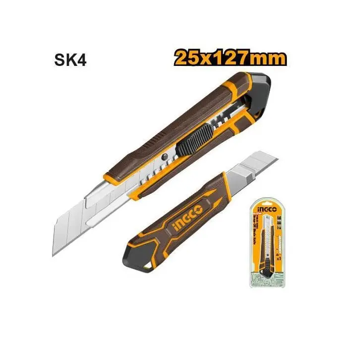 SNAP OFF BLADE KNIFE 25MM INGCO (HKNS112505)-.webp